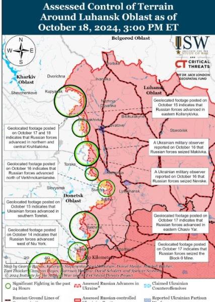 Ворог проводить штурм у Торецьку та веде бої малої інтенсивності на Півдні: огляд фронту від ISW - INFBusiness