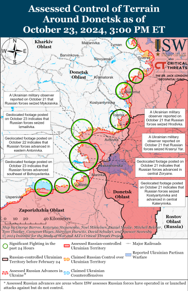 ЗСУ просунулися на Курщині, Росія наступає поблизу Куп'янська та Вугледара: огляд фронту від ISW - INFBusiness