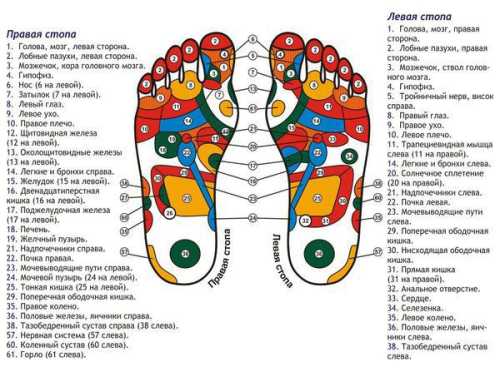Як зробити точковий масаж стоп власноруч - INFBusiness