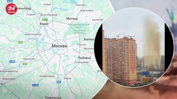 Фонтан лайна висотою з багатоповерхівку: епічне відео, як у Москві прорвало каналізацію - INFBusiness