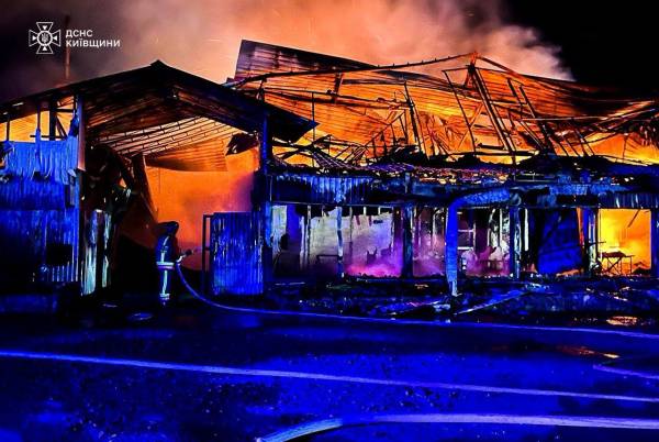 На Київщині ворожі БпЛА спричинили пожежі: в ДСНС розповіли про наслідки атаки - INFBusiness