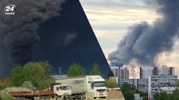 У російському Татарстані горить завод КамАЗ, дим висить над усім містом: епічні кадри - INFBusiness
