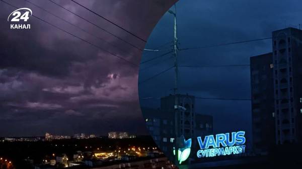 Небо наче з фільмів про апокаліпсис: кияни діляться фантастичними фото та відео грози 4 травня - INFBusiness