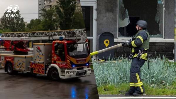 Атака на Київ: уламки БпЛА впали біля школи імені Стуса, пошкоджено відділення Укрпошти - INFBusiness
