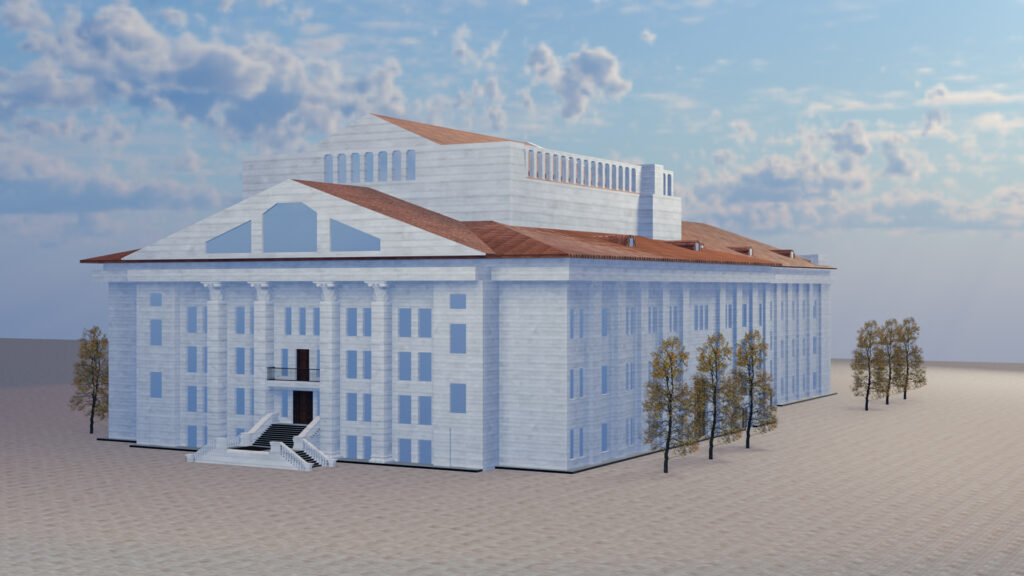 Підліток відтворив драмтеатр Маріуполя у 3D - INFBusiness