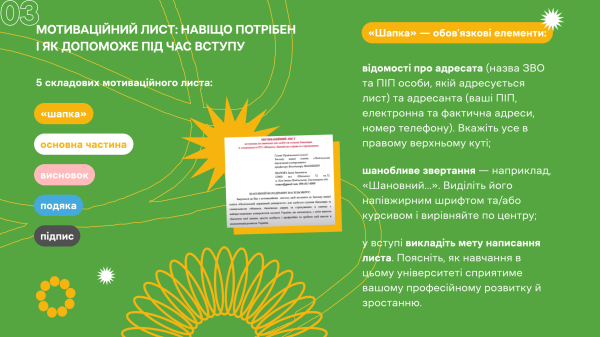 Усе про мотиваційний лист у 2025 році: нововведення та інтерактивні картки - INFBusiness