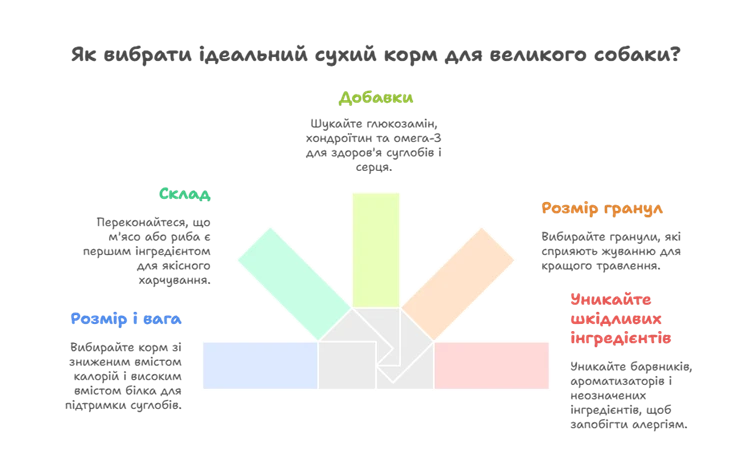 Великий собака — це справжній друг, вірний охоронець і частина сім'ї, яка потребує особливого догляду. Його здоров'я, активність і тривалість життя багато в чому залежать від правильного харчування. Саме тому вибір сухого корму — не просто купівля продукту, а відповідальний крок, що впливає на якість життя улюбленця. Сухий корм зручний, зберігає поживні властивості та дозволяє точно дозувати їжу. Як обрати сухий корм для дорослого собаки великих порід - INFBusiness