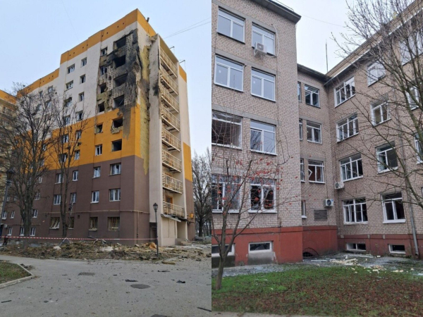 Російський удар по Запоріжжю 25 листопада: дрон влучив у будівлю університету - INFBusiness