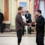 Терена нагороджено орденом “За заслуги” президентом