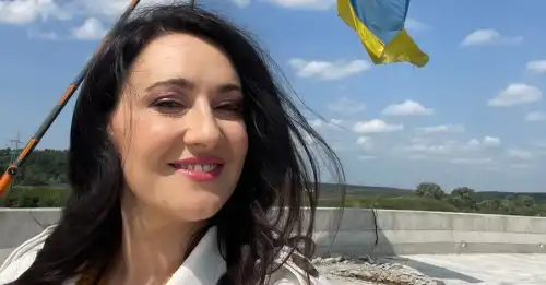 Соломія Вітвіцька продемонструвала свій дебютний випуск новин ТСН, що вийшов 15 років тому