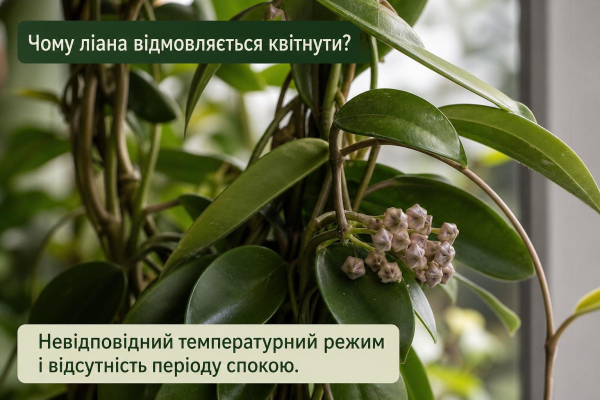 Чому ліана не квітне: причини та як стимулювати цвітіння
